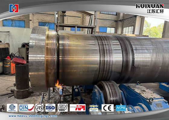 ASTM DIN GB standardı 4140 42 CrMo4 45 Yağ Silinderi Hidrolojik silindir