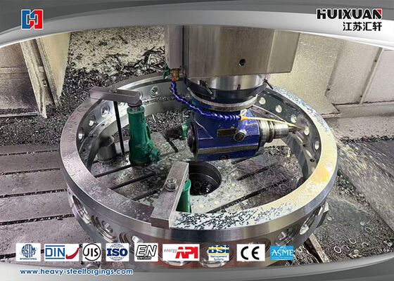 Motor Rulman Halkası Dövme Isıl İşlem Alaşımlı Çelik